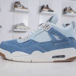 Air Jordan 4 Retro Denim Wom Blue