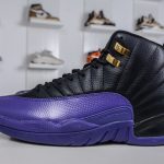 Air Jordan 12 Retro Black and Purple