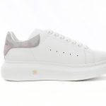 Alexander McQueen Sneaker Gray Velvet